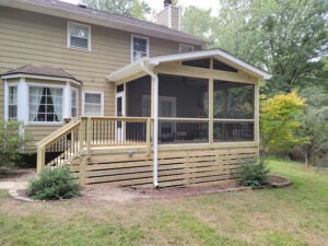 Custom Screen Porch and Deck